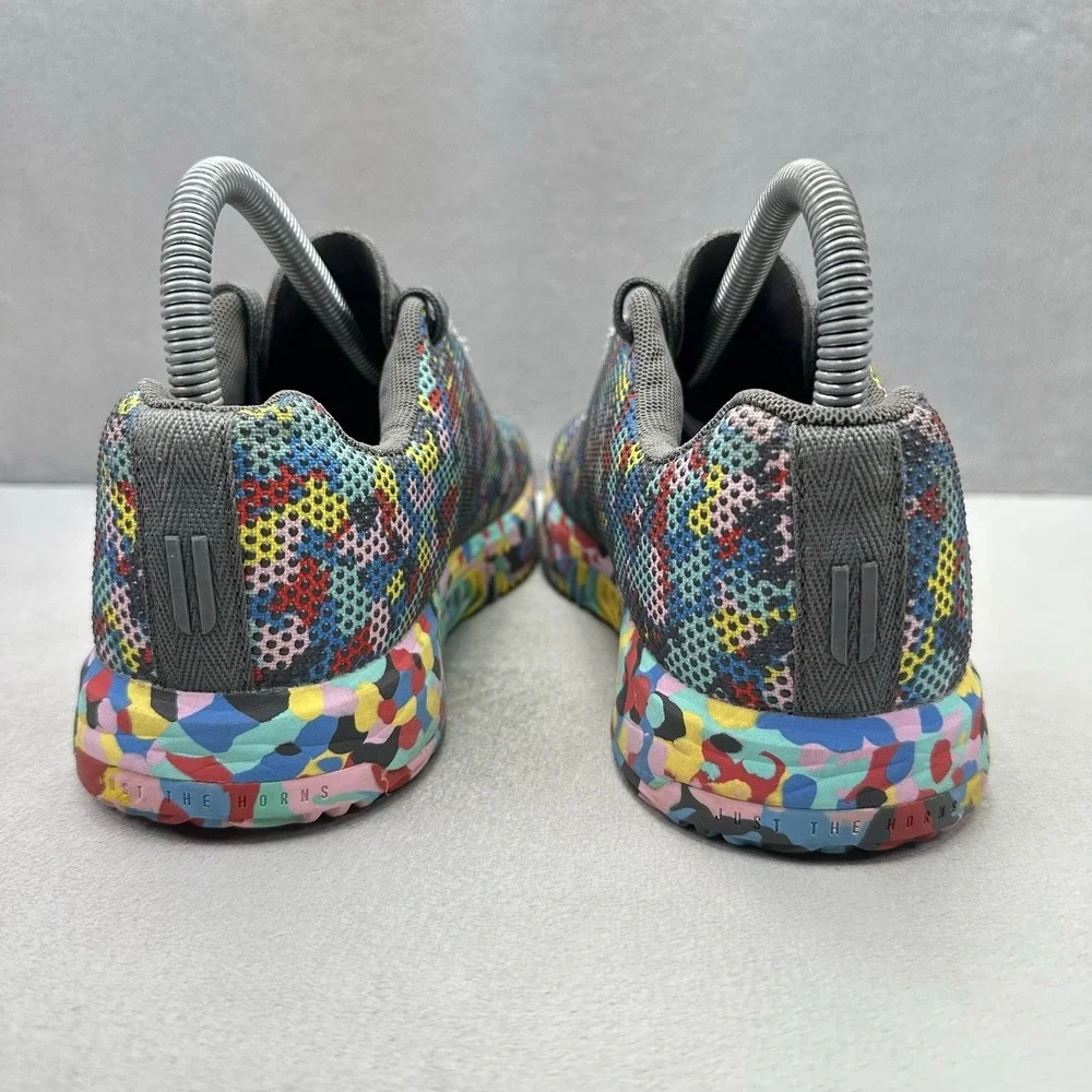 NOBULL Wild Trainer Womens Size 6.5 Shoes Multicolor Pixel Training CrossFit Gym